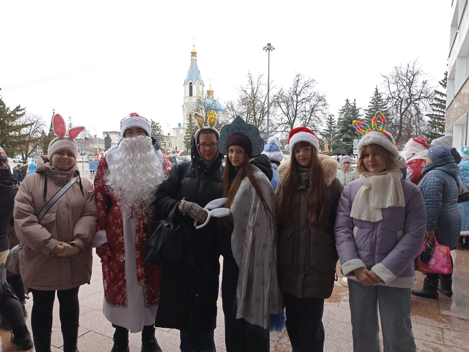 Парад Дедов Морозов.