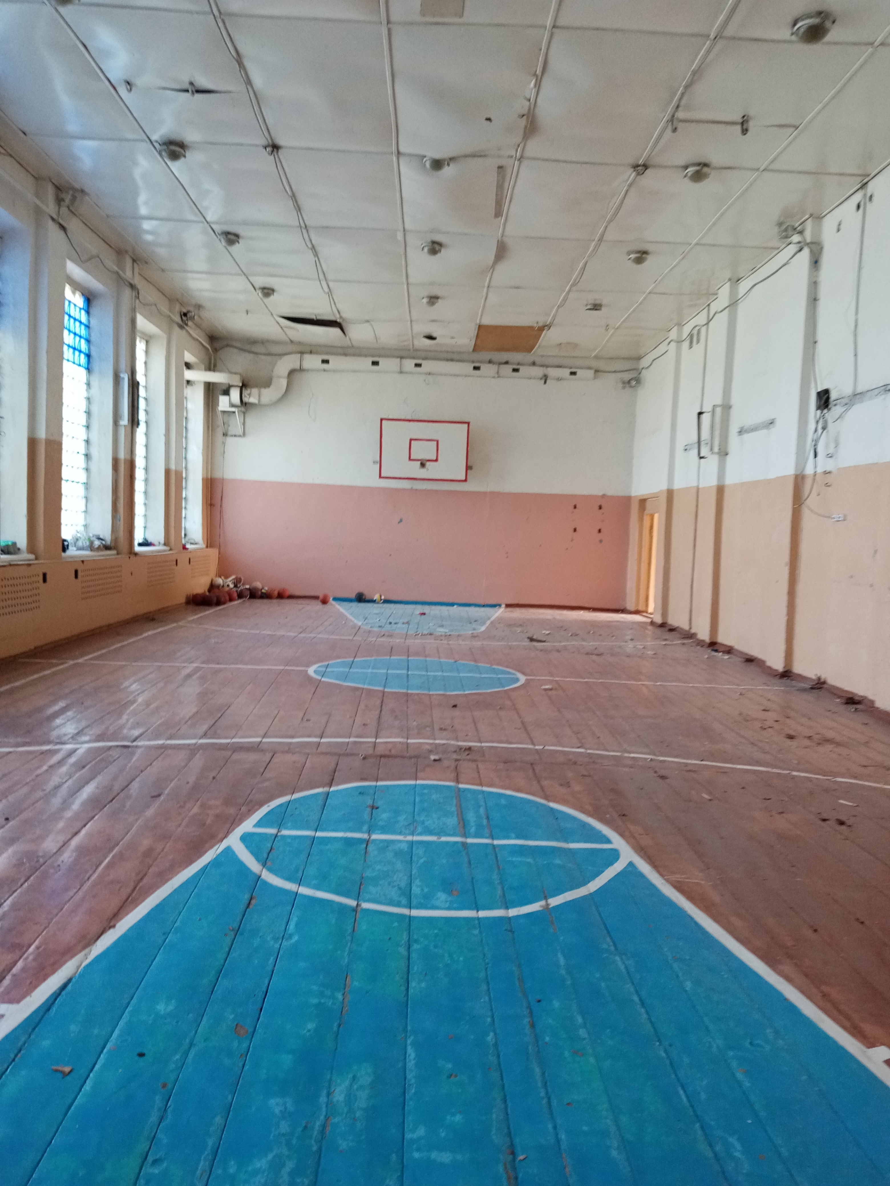 Ремонт спортивного зала в рамках федерального проекта «Успех каждого ребенка».