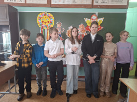 В преддверии масленицы.