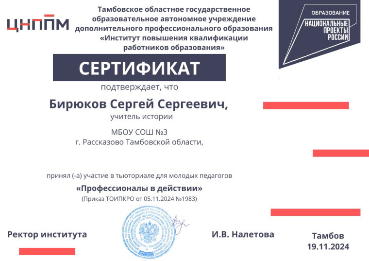 «Профессионалы в действии»..