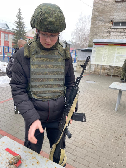 Учебные сборы для юношей 10 класса.